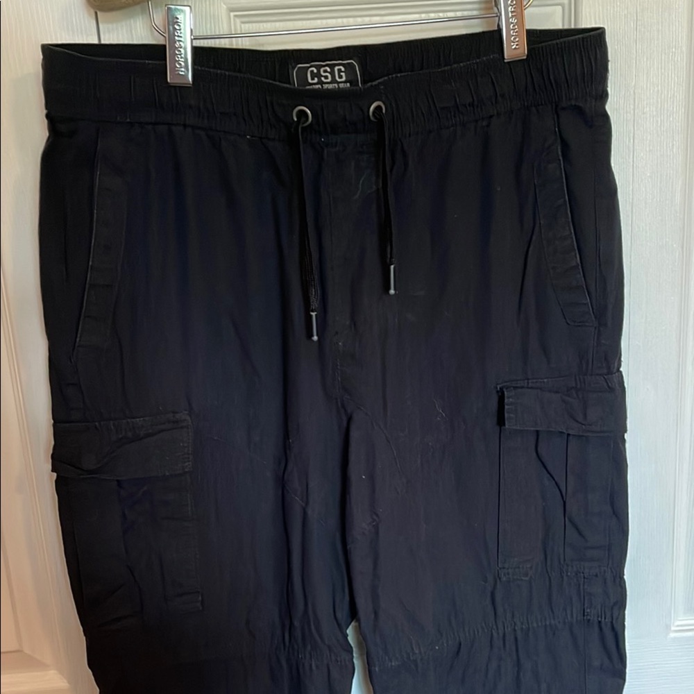 Champs Black Joggers with Relaxed Fit